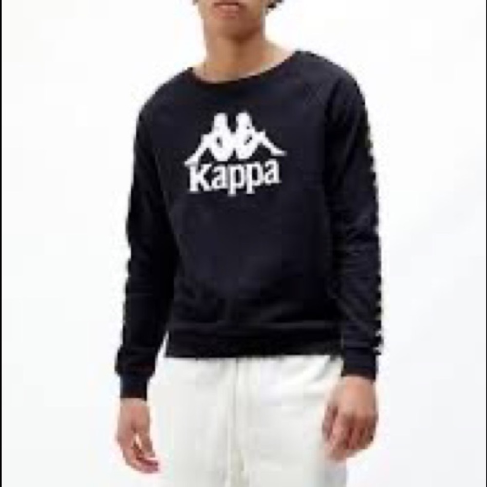 black kappa mens crewneck - Picture 2 of 3